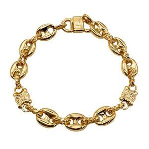 Celine Bracelet Plated Metal Triomphe